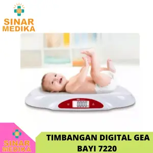 TIMBANGAN GEA 7220 DIGITAL BAYI . ALAT UKUR BERAT BADAN BAYI DIGITAL