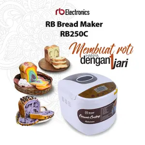 RB Bread Maker RB250c | Mesin Roti Otomatis Dengan 1 Jari