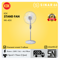 Gambar KDK STAND FAN TIMER KIPAS ANGIN BERDIRI 16" WK40X WK 40X - Timer dari sinar66.id Kota Tangerang 2 Tokopedia
