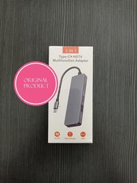 Gambar USB C To HDTV 5 in 1 Multifunction Adapter Converter 5 Ports - 649789 dari Mediatech Travel Gadget Kota Administrasi Jakarta Utara 4 Tokopedia