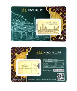 LOGAM MULIA EMAS KING HALIM 10GR- MASJID NABAWI