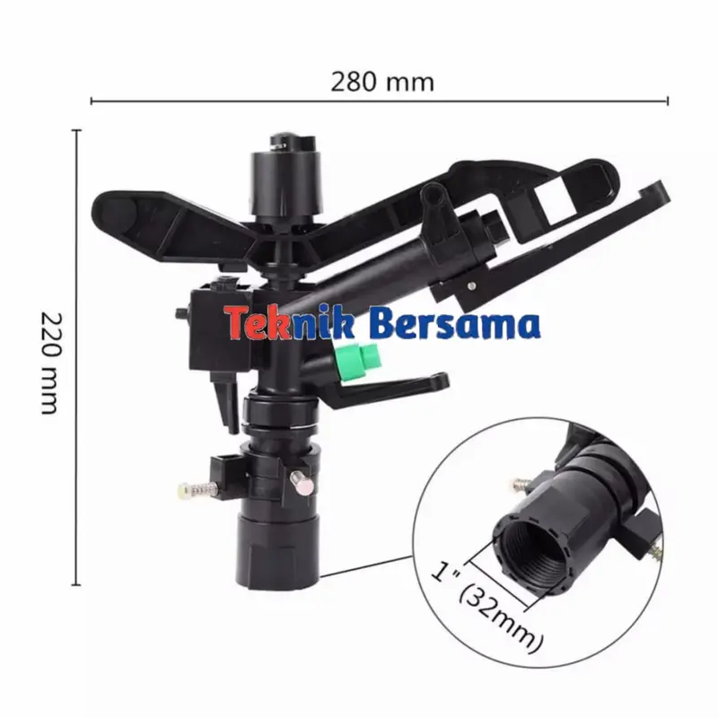 Sprinkler Big Gun PVC 1 inch 0