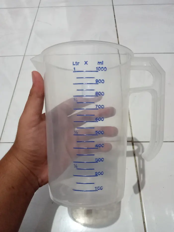 Gambar gelas ukur 500ml dari Atapponik Store Kota Surabaya 3 Tokopedia