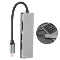 Gambar USB C To HDTV 5 in 1 Multifunction Adapter Converter 5 Ports - 649789 dari Mediatech Travel Gadget Kota Administrasi Jakarta Utara 1 Tokopedia
