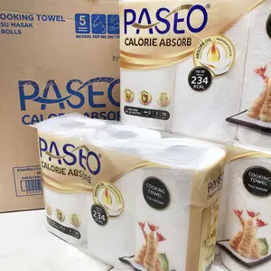 TISSUE / TISU PASEO DAPUR TIP TOP 3 ROLL 3 IN 1 READY MURAH