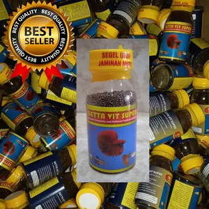 BETTA VIT SUPER MAKANAN VITAMIN PELET IKAN