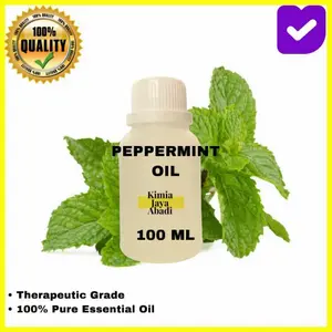 Peppermint Essential Oil / Minyak Peppermint 100 ML ASLI