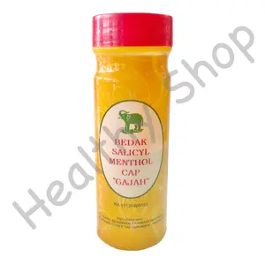 Bedak Salicyl Menthol Cap Gajah 100g