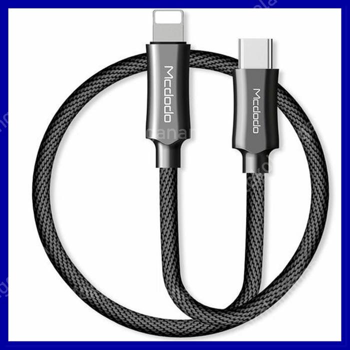 Gambar Mcdodo Kabel Usb Type C To Apple Lightning 1.2 M - Hitam dari Tokolangganan13 Kota Administrasi Jakarta Selatan Tokopedia