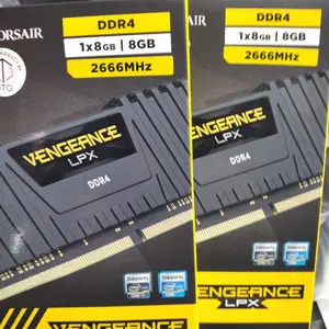 Ram Corsair Vengeance DDR4 8GB 2666Mhz 1X8 CMK8GX4M1A2666C16 For Pc