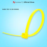 Gambar Kabel Ties Kuning ukuran 10 cm - isi 100 pcs Nankai dari Nankai Tools Kab. Tangerang 1 Tokopedia