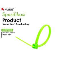 Gambar Kabel Ties Hijau ukuran 10 cm - isi 100 pcs Nankai dari Nankai Tools Kab. Tangerang 3 Tokopedia