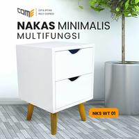 Gambar Nakas Minimalis NKS-WT01 dari furniture comeworks official Kota Tangerang Selatan 1 Tokopedia