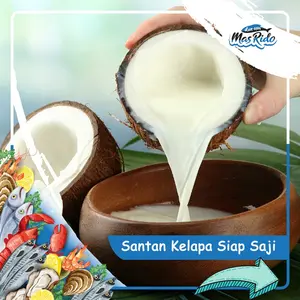 Santan Kelapa 200 ml Siap Saji Segar Fresh Kemasan Food Grade