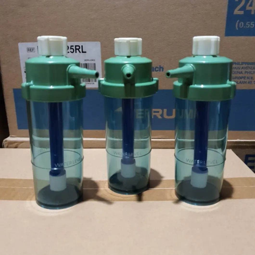Tabung Humidifier regulator oksigen/Botol Regulator Oksigen