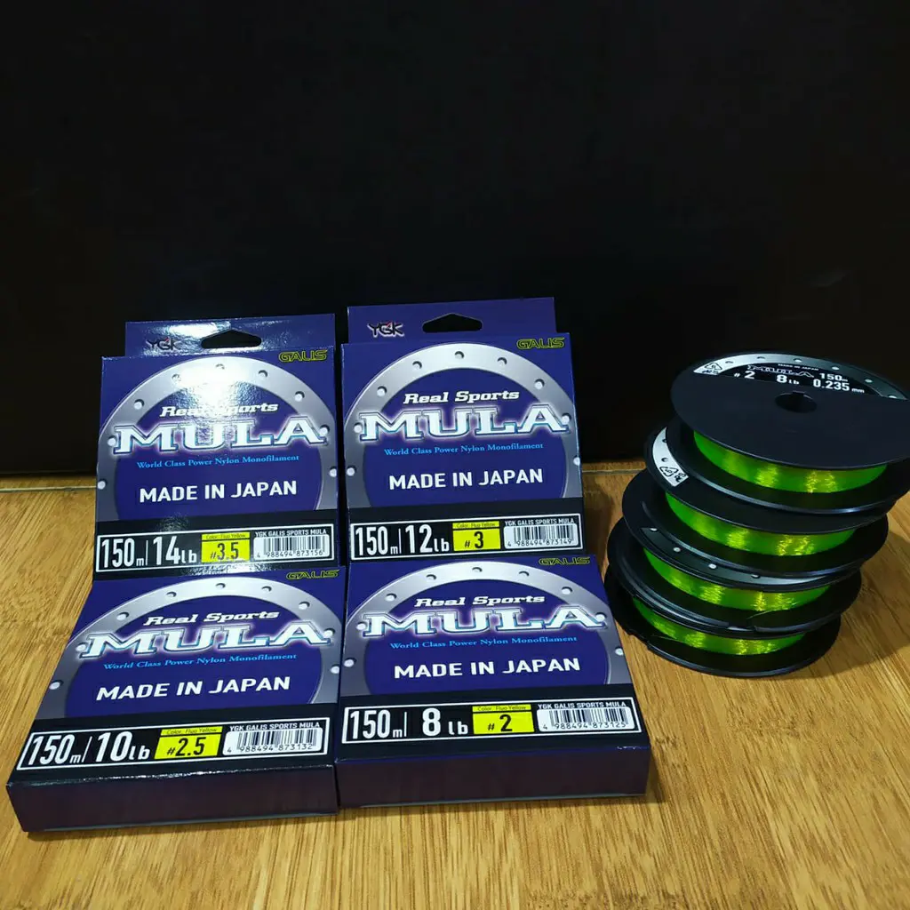 Senar Nylon YGK Galis Mula Colour Yellow