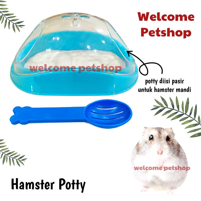 Hamster Potty / Tempat Mandi Hamster / Tempat Pasir Hamster 1