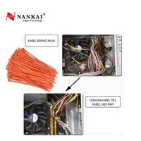 Gambar Kabel Ties Orange ukuran 10 cm - isi 100 pcs Nankai dari Nankai Tools Kab. Tangerang 4 Tokopedia