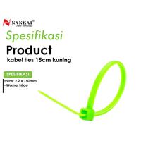 Gambar Kabel Ties Hijau ukuran 15 cm - isi 100 pcs Nankai dari Nankai Tools Kab. Tangerang 3 Tokopedia