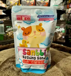 Alice Sanbbi Bath Sand 500gr / Pasir Mandi Wangi Hamster / Pasir Mandi