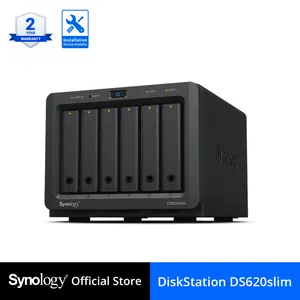 Synology DS620slim DiskStation 6-Bay NAS Server Storage Cloud DS 620