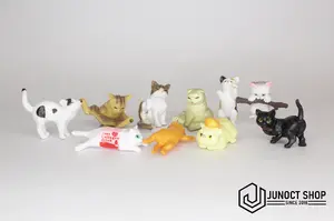 MINIATUR HEWAN KUCING LUCU DEKORASI 09 - MAKET TERRARIUM TOPPER KUE