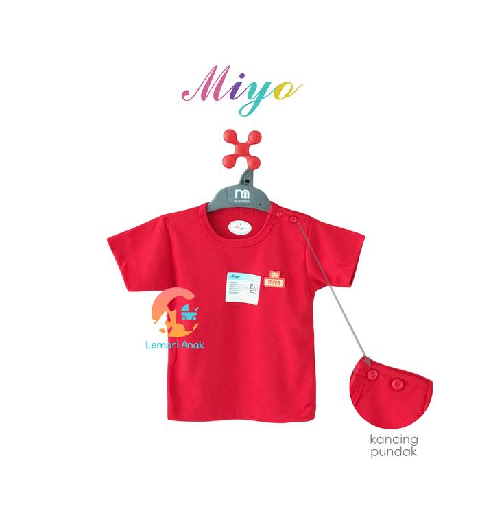 Gambar MIYO Red Oblong Pendek S,M,L dari lemarianak Kota Administrasi Jakarta Timur Tokopedia