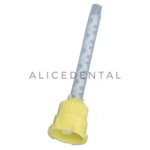 Alice dental mixing tip kuning tips impression yellow light body 1:1