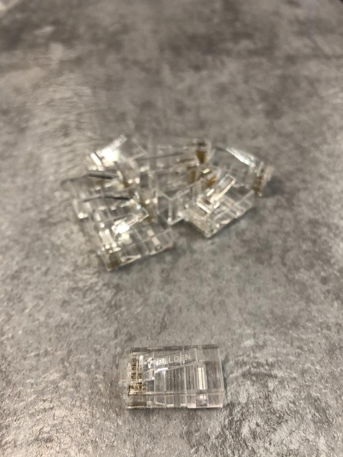 Gambar Belden Connector RJ45 UTP Cat6 Straight Male 100 Ohm Harga Satuan dari Click & Go Tokopedia Kota Bandung Tokopedia