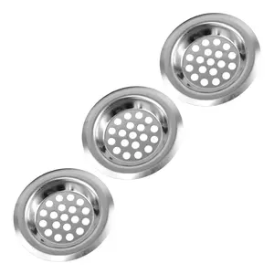 SET Saringan Wastafel Lubang Saluran Wastafel Dapur ABS CHROME LP-43