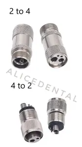 Alice Dental handpiece connector 2 4 hole konektor hand piece high low