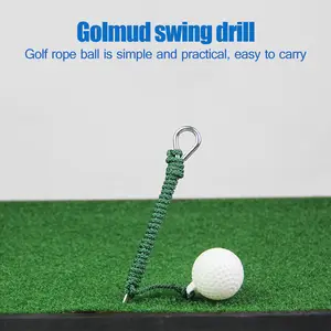 Ball Bola Tali Pasak Latihan Training Pukulan Swing Golf Dalam Ruangan