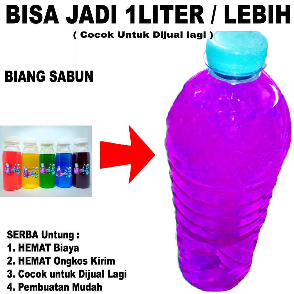 ULTRAMOM Biang Sabun Lantai 1 Liter + Anti Bakteri + WANGI