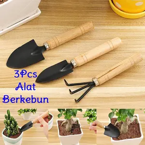 3Pcs Alat Berkebun Peralatan Sekop Garpu Taman Gardening Tools Sukulen