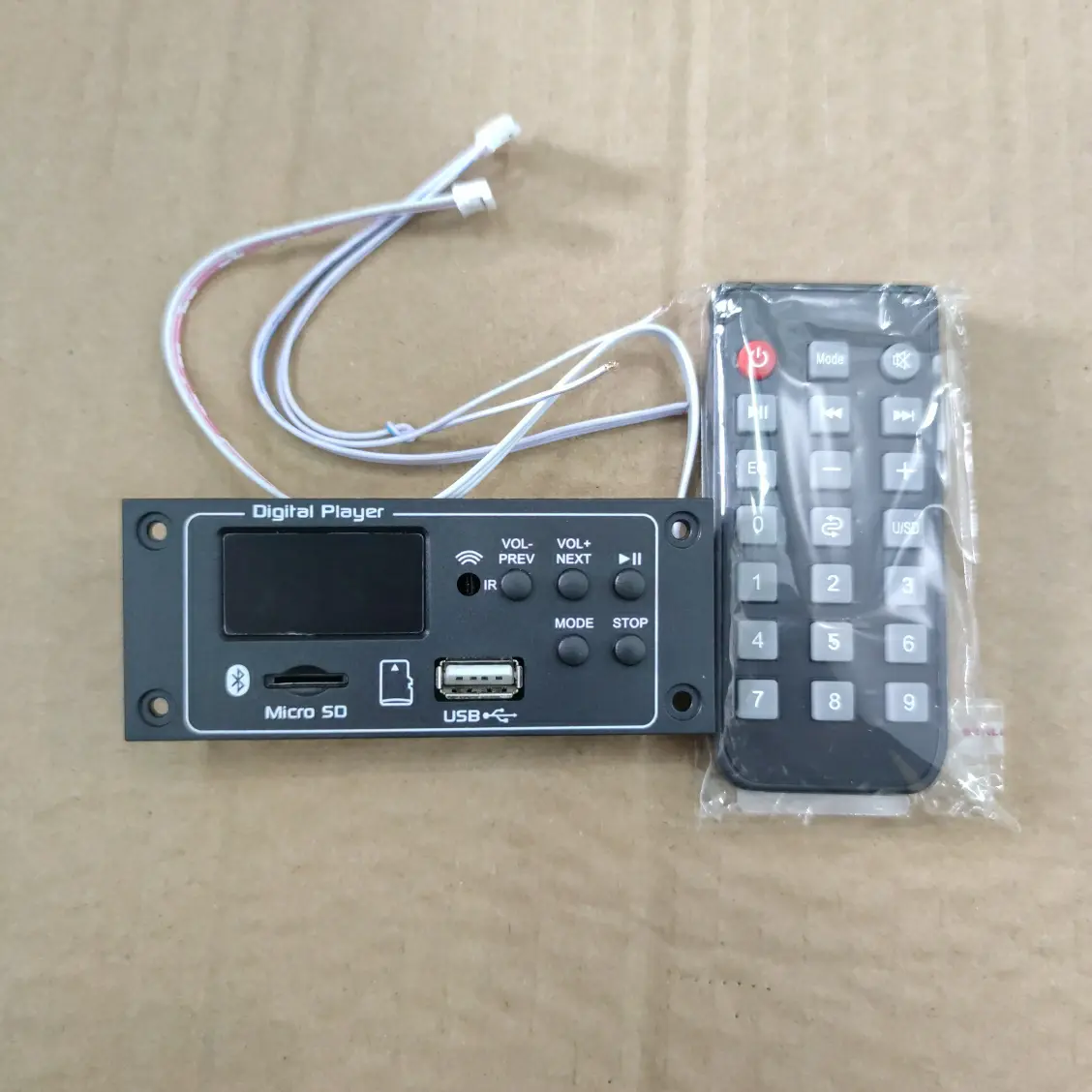 Modul Digital Player USB MP3 Bluetooth / kit MP3 Bluetooth kotak