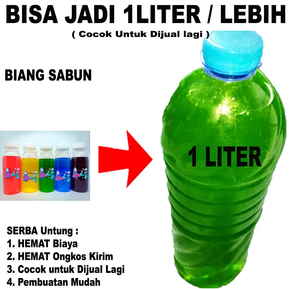 ULTRAMOM Biang Sabun Cuci Piring 1 Liter Busa Banyak dan Kinclong