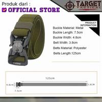 Gambar Gesper Tactical TUSHI Delta One Ikat Pinggang Tactical Nylon Import - Hitam dari TACTICAL GEAR ID Kota Administrasi Jakarta Pusat 2 Tokopedia