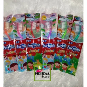 Formula Sikat Gigi Anak Soft Junior Usia 3-9thn