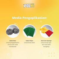 Gambar POLKI PEMBERSIH KERAK AIR KRAN STAINLESS WAJAN KACA dari Littlebimbi Kota Surabaya 4 Tokopedia