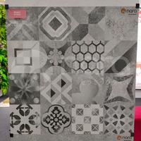 Gambar GRANITE NARA CERAMICA 60x60 cm - NA60DM007 - SAYAMA DECO GREY dari Nara Ceramica Kota Administrasi Jakarta Utara 5 Tokopedia