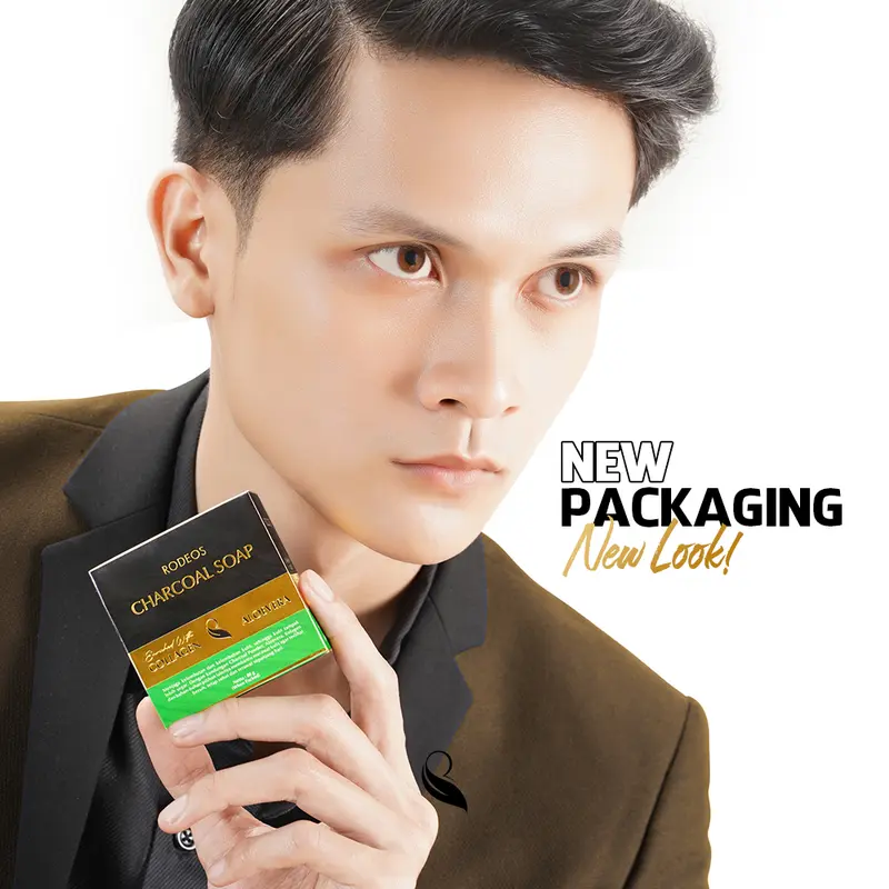 RODEOS CHARCOAL SOAP | Rodeosmen Sabun Wajah Pria Anti Acne Flek Hitam 7