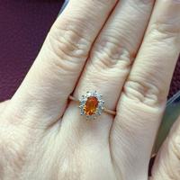 Gambar Cincin Berlian Batu Orange Sapphire KLR634632 - Kimberly Jewellery - 2.820 Gram dari Kimberly Jewellery Online Kota Administrasi Jakarta Selatan 3 Tokopedia