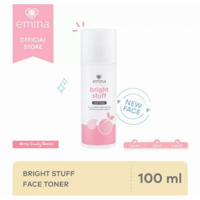 Gambar Emina The Bright Stuff Face Toner dari Orchid Cosmetic Kota Bogor Tokopedia