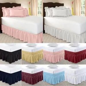 bed skirt full | penutup divan katun premium