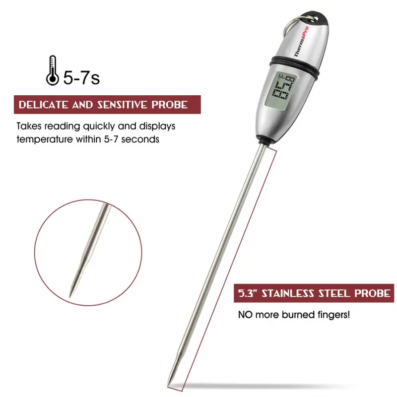 ThermoPro TP02s Kitchen Thermometer Tusuk - Termometer Dapur 1