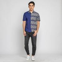 Gambar Batik Fractal Kemeja Pria Batik Motif Melik Fit To M (Two-Tone Shirt) dari Batik Fractal Kota Bandung 2 Tokopedia