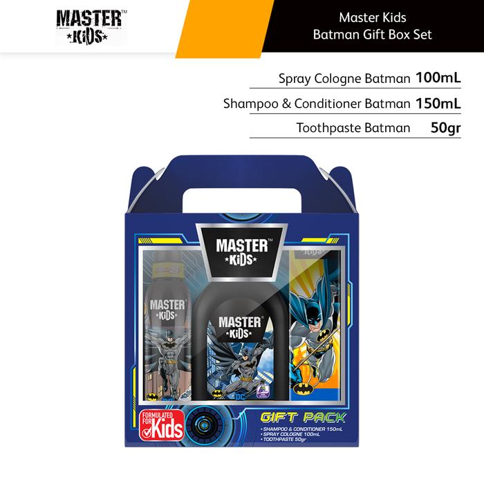 Gambar Master Kids Batman Gift Box Set dari Kino Official Store Kota Administrasi Jakarta Timur Tokopedia