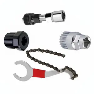PIHU Kunci Tracker Buka Crank Sepeda 3 in 1 Repair Kit Rantai Sepeda