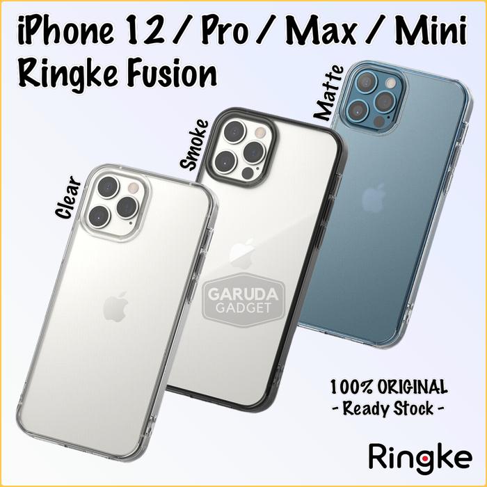 Gambar Case iPhone 12 Pro Max 12 Mini Ringke Fusion Silicone Casing Cover New dari Garuda Gadget Kota Administrasi Jakarta Utara Tokopedia