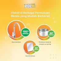 Gambar POLKI PEMBERSIH KERAK AIR KRAN STAINLESS WAJAN KACA dari Littlebimbi Kota Surabaya 2 Tokopedia